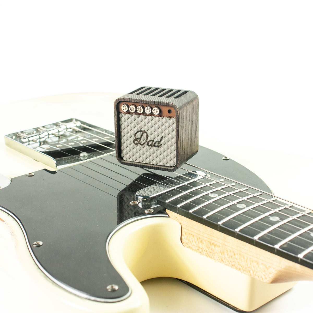 Pure Wood Patifon-Shaped Stand For Picks (Gray)